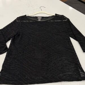 Black Knit Sweater
